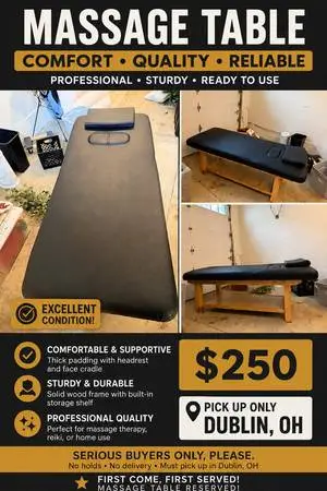Sturdy Massage Table
