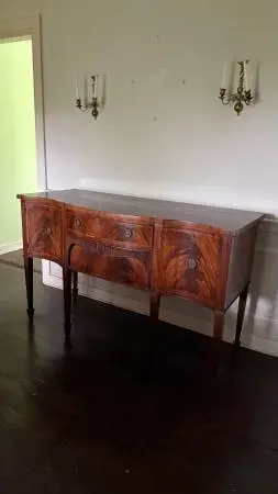 Antique English Hepplewhite Style Sideboard (Circa 1840)