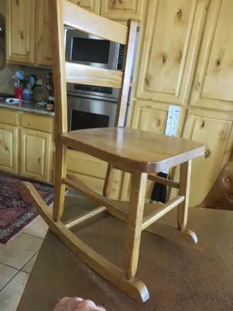 Vintage Childs or Dolls Rocking Chair