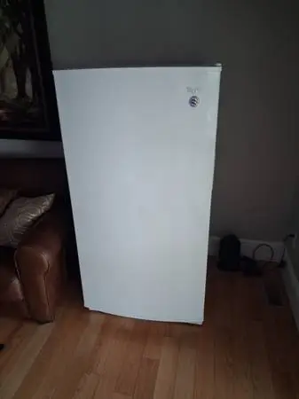 Frost free upright whirlpool freezer