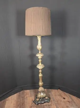 antique Gothic Revival floor lamp, at Yardley Antiques