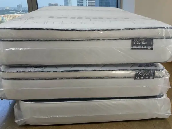 $350 king pillow top mattress only brand new free delivery same day