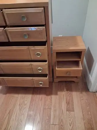 Seven drawer dresser