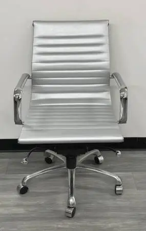 New Ribbed Back Office Chairs, Conference Chairs - 2 Available