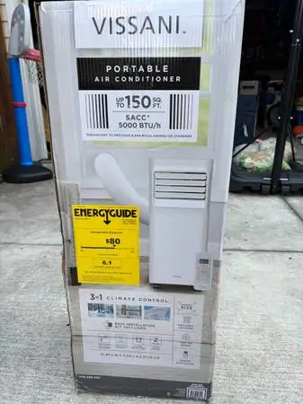 Portable Air Conditioner Vissani 5000 BTU