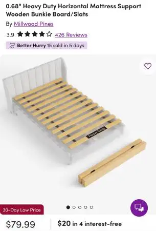 Queen Size Bed Slats