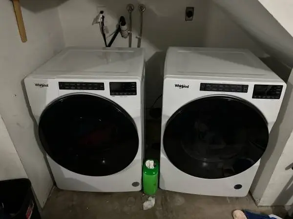 Whirpool washer and dryer