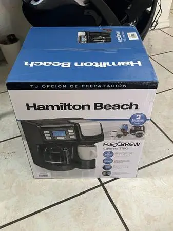 Coffee brew. Hamilton beach New