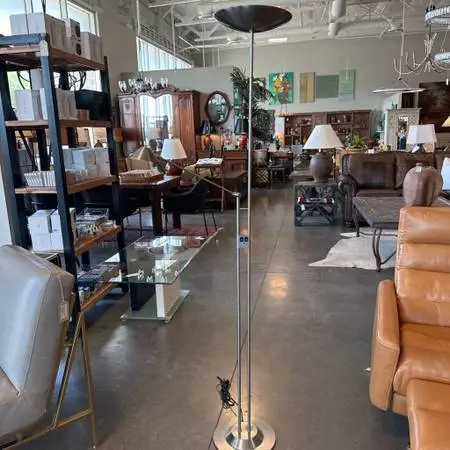 Vintage Origina Mother & Son Floor Lamp - 24X12X71.5H