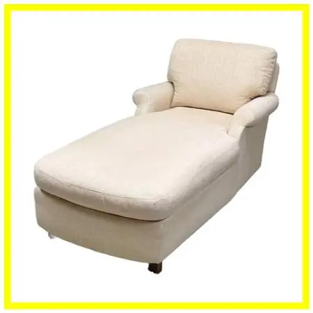 Pottery Barn Livingstone Chaise Lounge, Tan