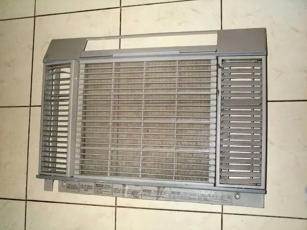 FRONT COVER for Window Air Conditioner Filter Protective Fan Grille