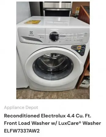 Reconditioned Electrolux 4.4 Cu. Ft. Front Load Washer ELFW7337AW2