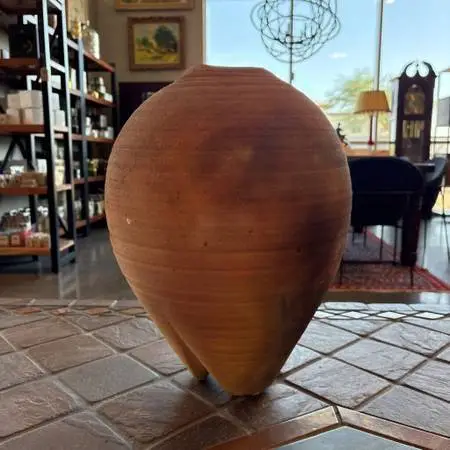 Unglazed Terra Cotta Pot - 12X17.5H