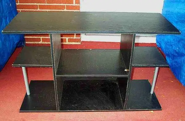 STEREO STAND Shelf Vintage 1970s for Receiver Records Tapes Turntable