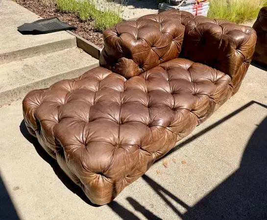 Restoration hardware soho chaise