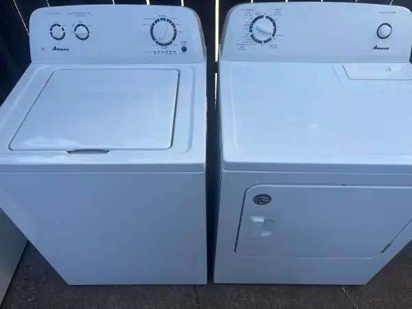 amana washer and electric dryer will deliver