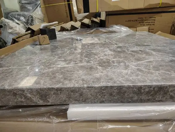 !!REDUCED!! TABLE TOP MARBLE 54X54 ARTEMIS GRAY NEW