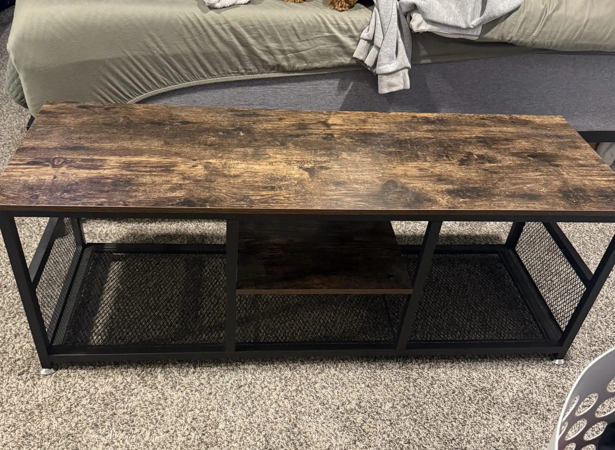 Wood+Metal Tv Stand