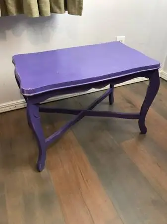 Small Purple Table