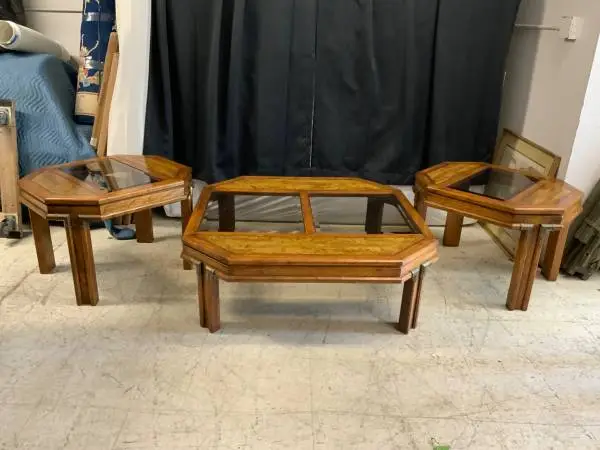 Coffee table & end tables
