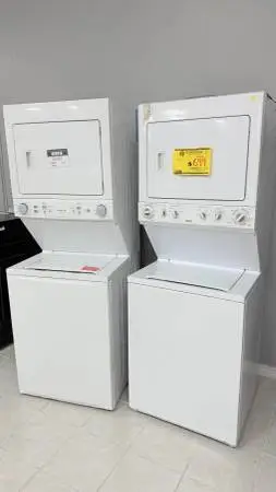 NEW AND USED STACKABLE WASHER AND DRYERS
