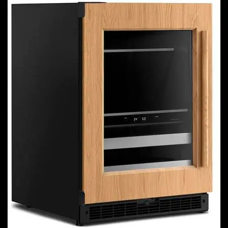 KITCHENAID 24 PANEL READY DUAL ZONE BEV CENTER (OUT OF BOX)