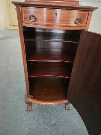 Music Cabinet - (Antique) - Mahogany