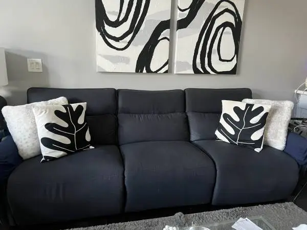 Recliner large sofa