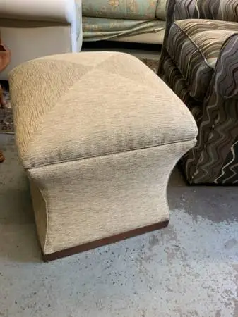 Set of 2 New ottomans With Storage