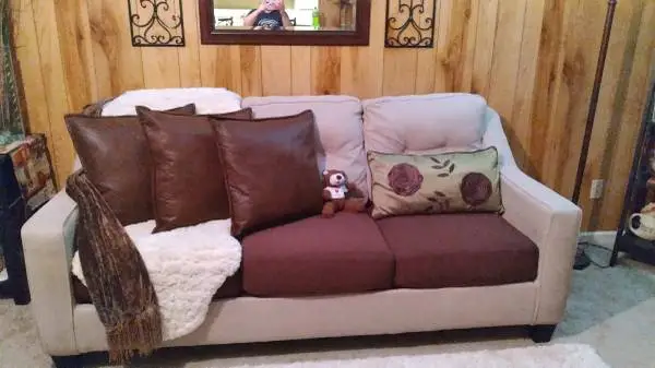 Ashley sofa/matching armchair