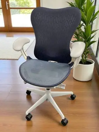 Herman Miller Mira 2 Chair in Ultra Marine - FULLY LOADED