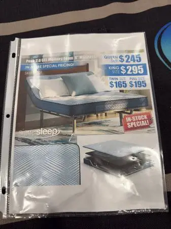 Peak 2.0 queen mattress