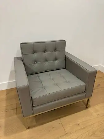 New Leather Florence Style Armchair