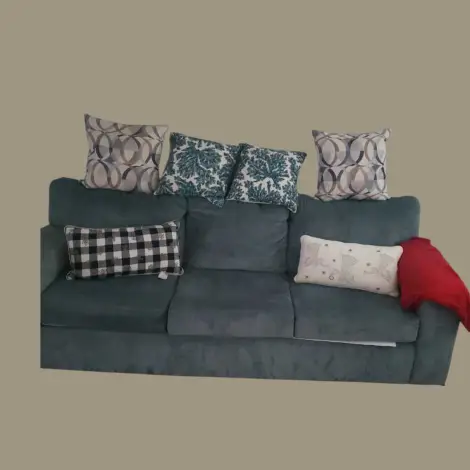 Living Room Sofa Turquoise
