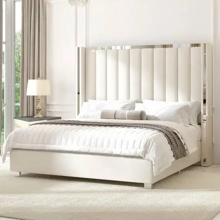 2026 King Bed Frame with 57 Tall Headboard you pickup