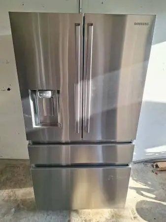 Stainless samsung counter depth refrigerator