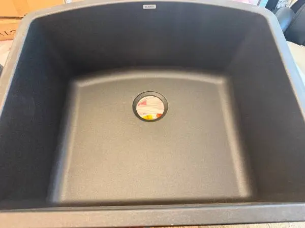 Blanco Diamond 24 Single Siligranit Sink, Anthracite finish-NEW