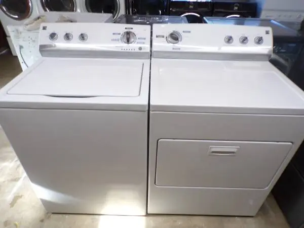 Kenmore washer and dryer
