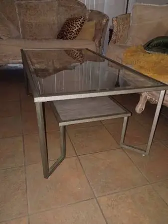Coffee table (glass) $50