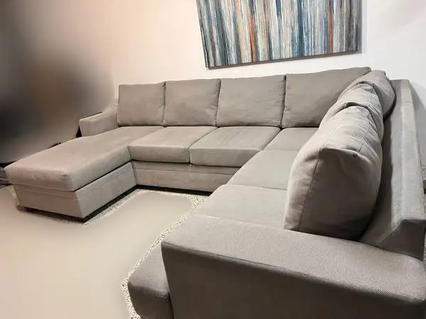 (+Delivery Opt.) 1.5 Yr. Old / Living Spaces Bonaterra U-Shaped!