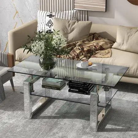 Glass Coffee Table (New, in box)