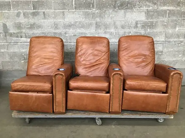3pc Okin Home Theater Seat Bay