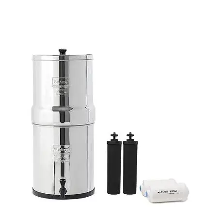 Big Berkey Gravity-Fed Water Filter System 2.25 Gallon Capacity