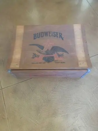 Vintage Budweiser Beer Crate