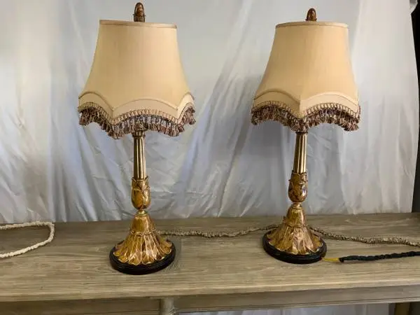Maitland - Smith lamps.