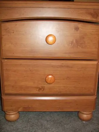 Night Stand- B233-92 Ashley Furniture - Light Brown Two Drawer