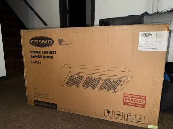 under cabinet range hood