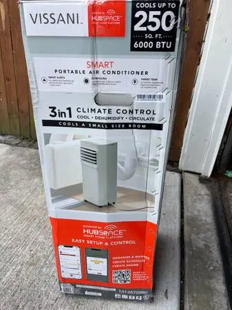 Portable Air Conditioner Vissani 6000 BTU