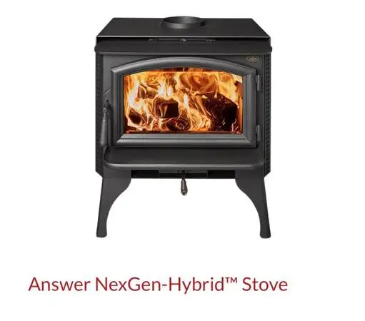 Answer NexGen Hybrid Wood Stove by Lopi