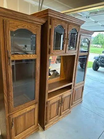 3 Piece Oak Furniture Set